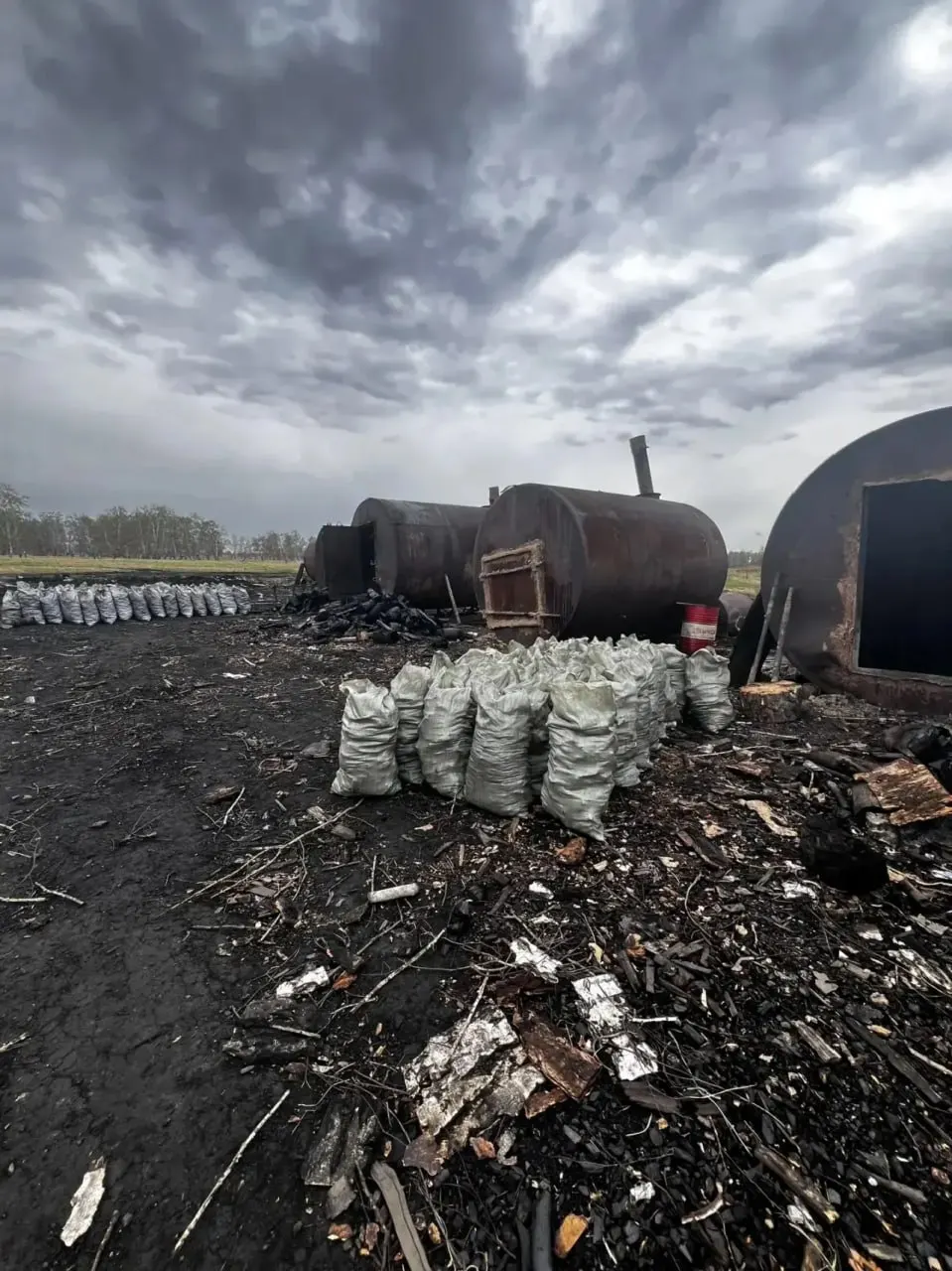 На особо охраняемой территории площадью 7 011 м² в Саргатском районе выявили промышленную термообработку древесины в бочках. Почва и растительность повреждены, на нарушителей составлены протоколы.