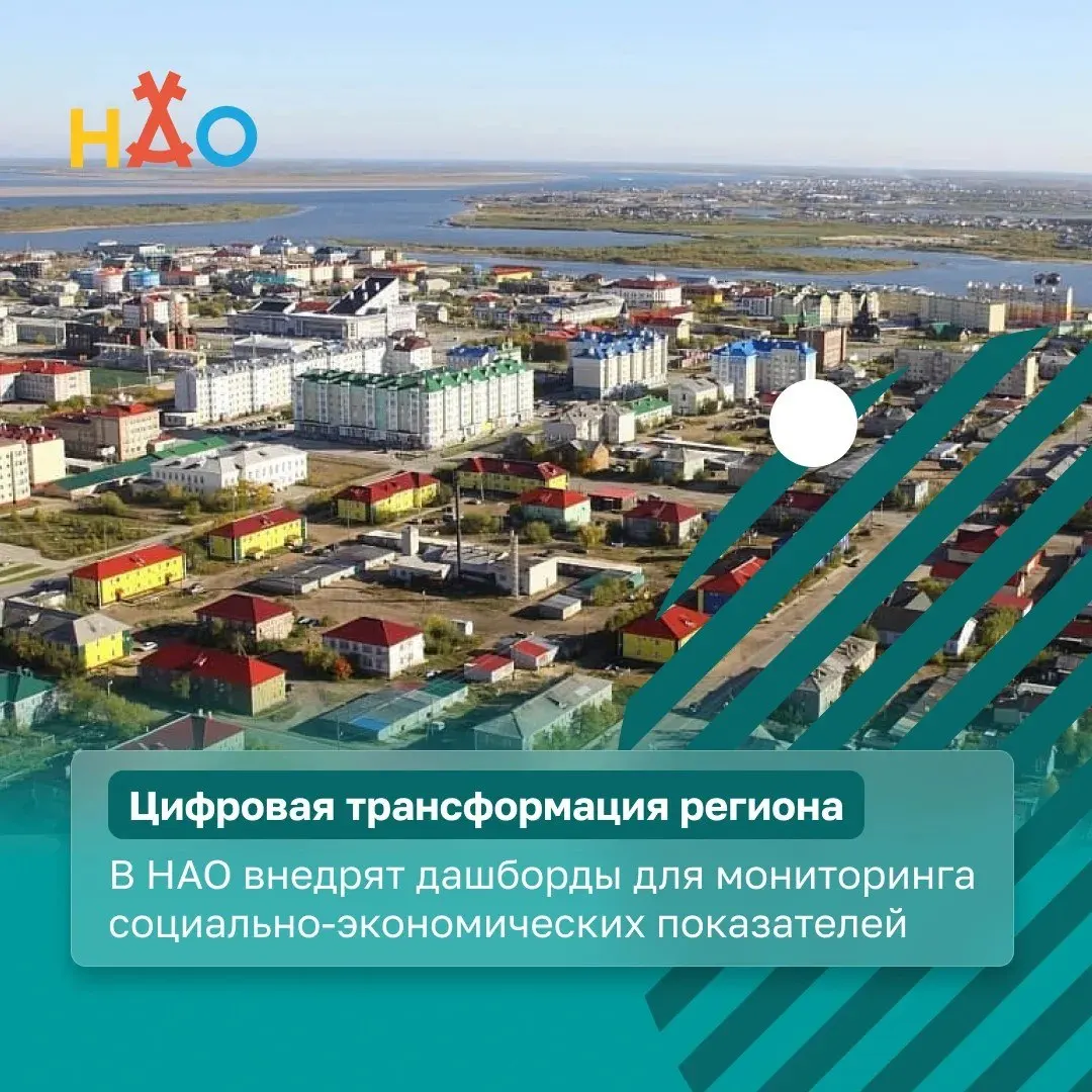 В Ненецком автономном округе внедряют региональные дашборды: они будут показывать доходы населения, безработицу, наполняемость бюджета, доступность медицины, соцвыплаты и KPI ведомств. Проект финансируется из регионального бюджета в рамках программы цифровизации.
