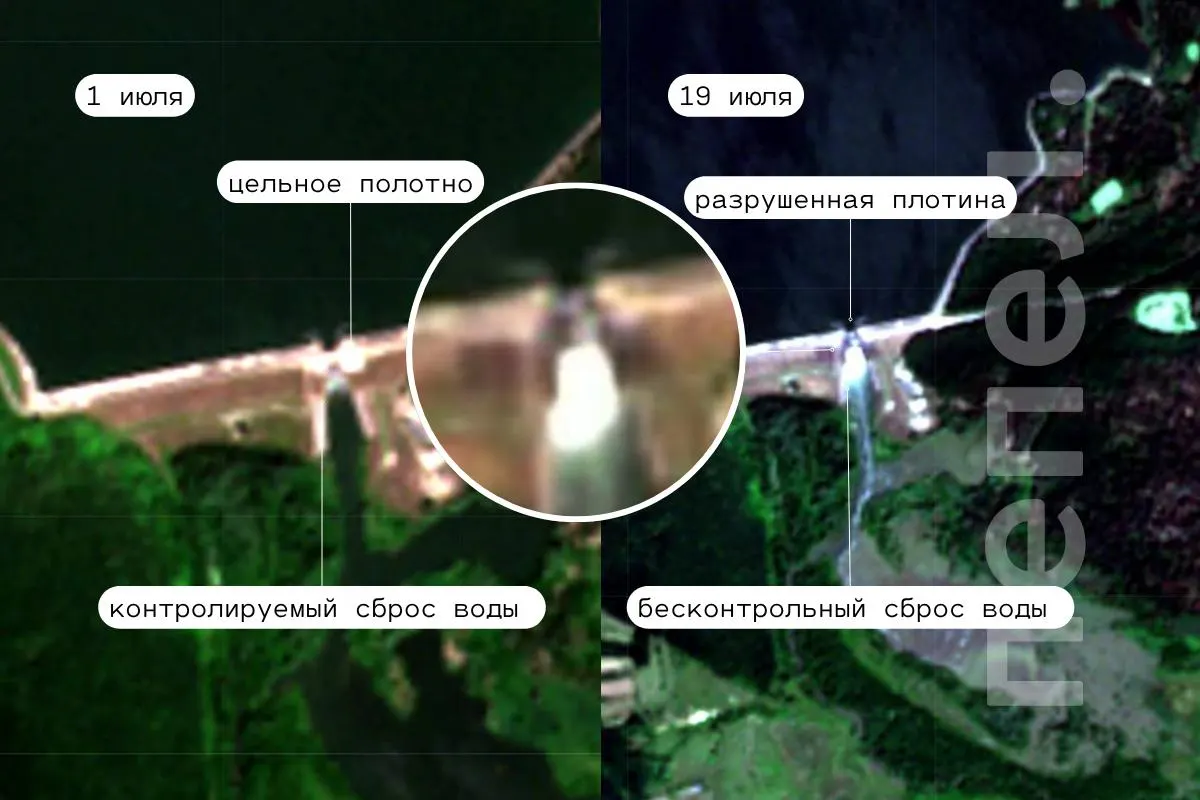 После ударов беспилотников разрушена плотина Белгородского водохранилища: произошёл бесконтрольный сброс воды, разрушен автомобильный мост, а восстановительные работы осложняют повторные атаки и быстрый спад уровня воды.