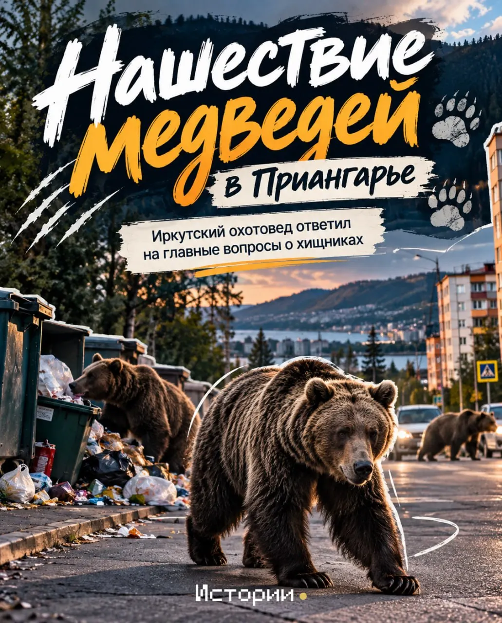 В Иркутской области медведи приближаются к населённым пунктам; эксперты объясняют причины и меры безопасности.